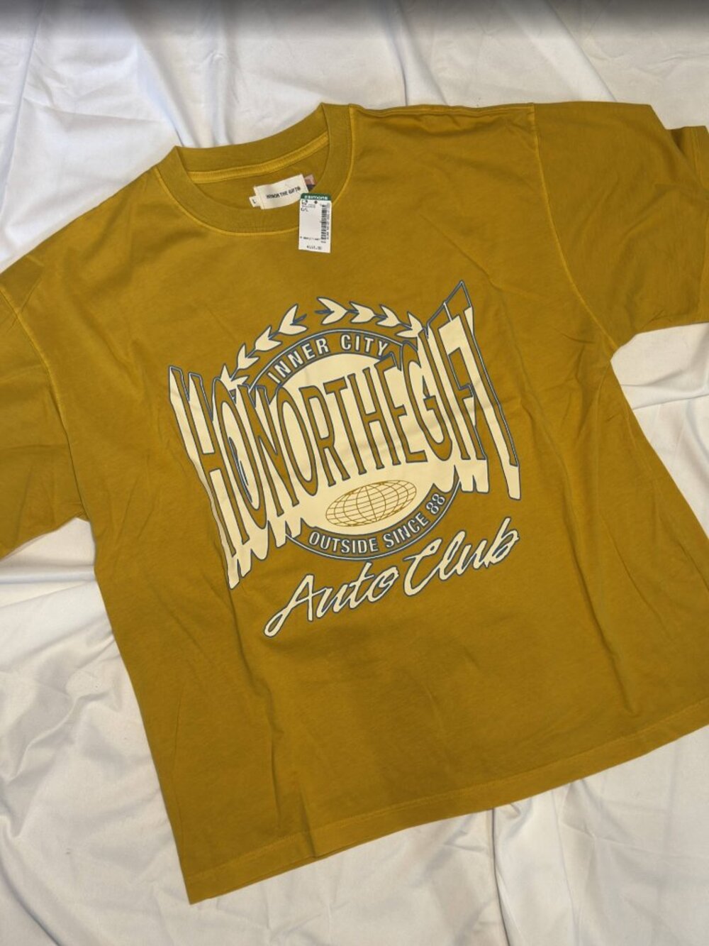 BNWT Honor The Gift HTG Graphic boxy fit tshirt